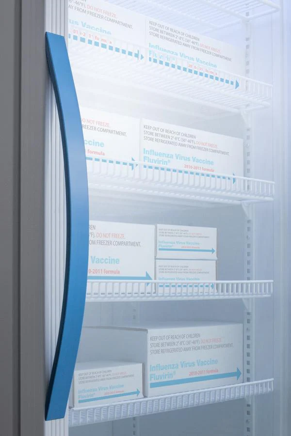 Summit ARG6PVCRT 6 Cu.Ft. Ada Height Upright Controlled Room Temperature Cabinet - Image 6