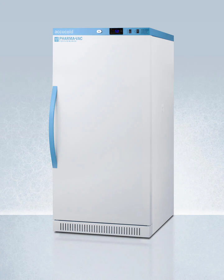 Summit ARS8PVDR Performance Series Pharma-Vac 8 Cu.Ft. Upright All-Refrigerator For Vaccine Storage With Four Ventilated Removable Drawers, Antimicrobial Silver-Ion Handle, And A Hospital Grade Cord With 'Green Dot' Plug - Image 3