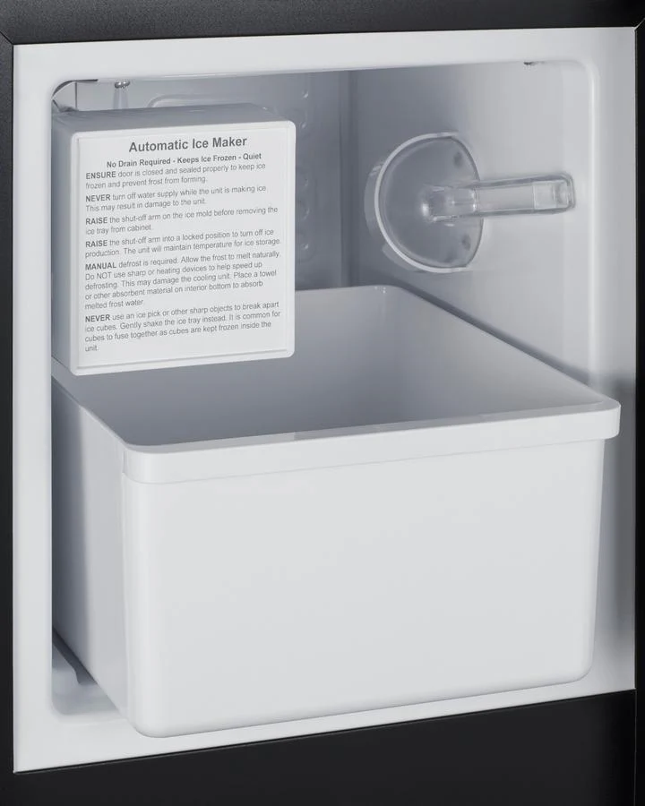 Summit BIM26 15 Lb. Drain-Free Built-In Icemaker - Image 4