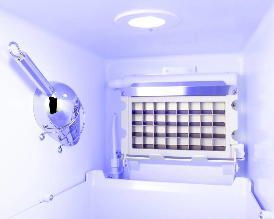 Summit BIM44GCSSADA 15" Wide 50 Lb. Ada Compliant Commercially Listed Clear Icemaker With Automatic Defrost, Internal Pump, And Complete Stainless Steel Exterior - Image 6