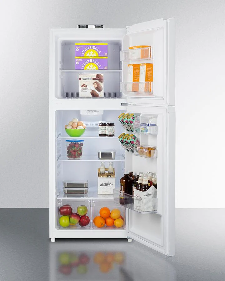 Summit BKRF1088W 24" Wide Break Room Refrigerator-Freezer - Image 2