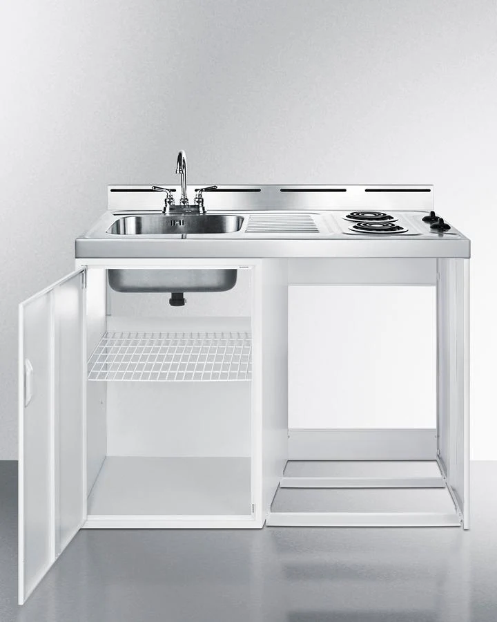 Summit C48ELNR 48" Wide All-In-One Kitchenette (Refrigerator Not Included) - Image 2