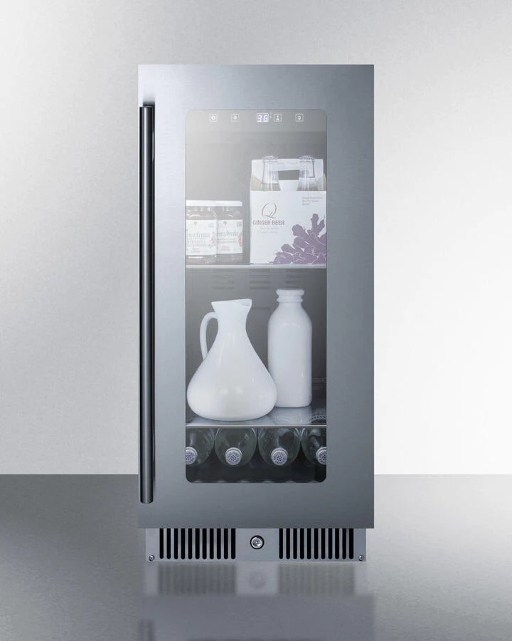 Summit CL156BV 15" Wide Built-In Beverage Center - Image 3