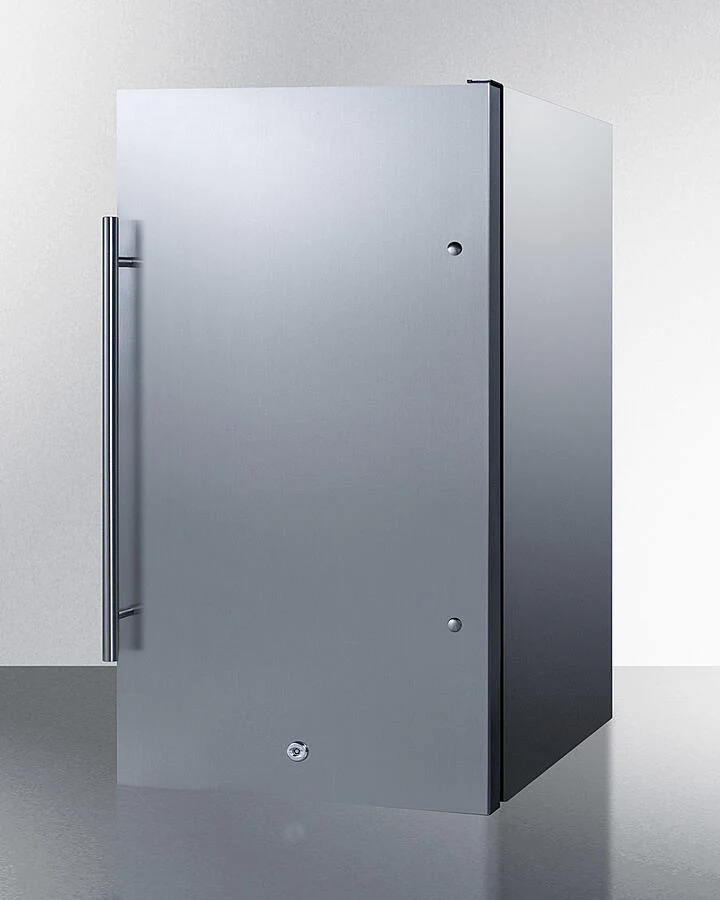 Summit FF195CSS Shallow Depth Built-In All-Refrigerator - Image 2