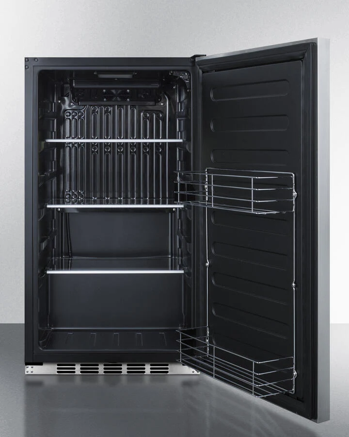 Summit FF195H34 Shallow Depth Built-In All-Refrigerator - Image 3