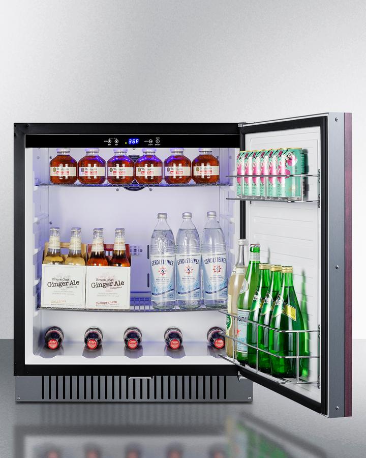 Summit FF27BSSADAIFLHD 27" Wide Built-In All-Refrigerator, Ada Compliant (Panel Not Included) - Image 5