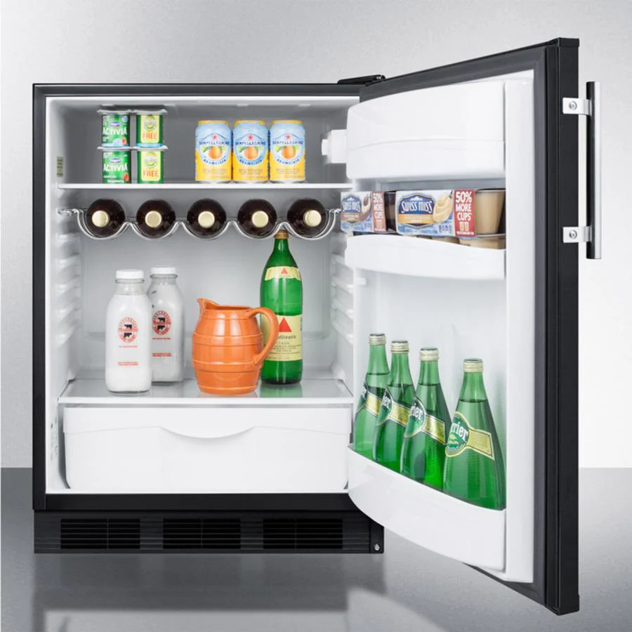 Summit FF63BKADA 24" Wide All-Refrigerator, Ada Compliant - Image 4