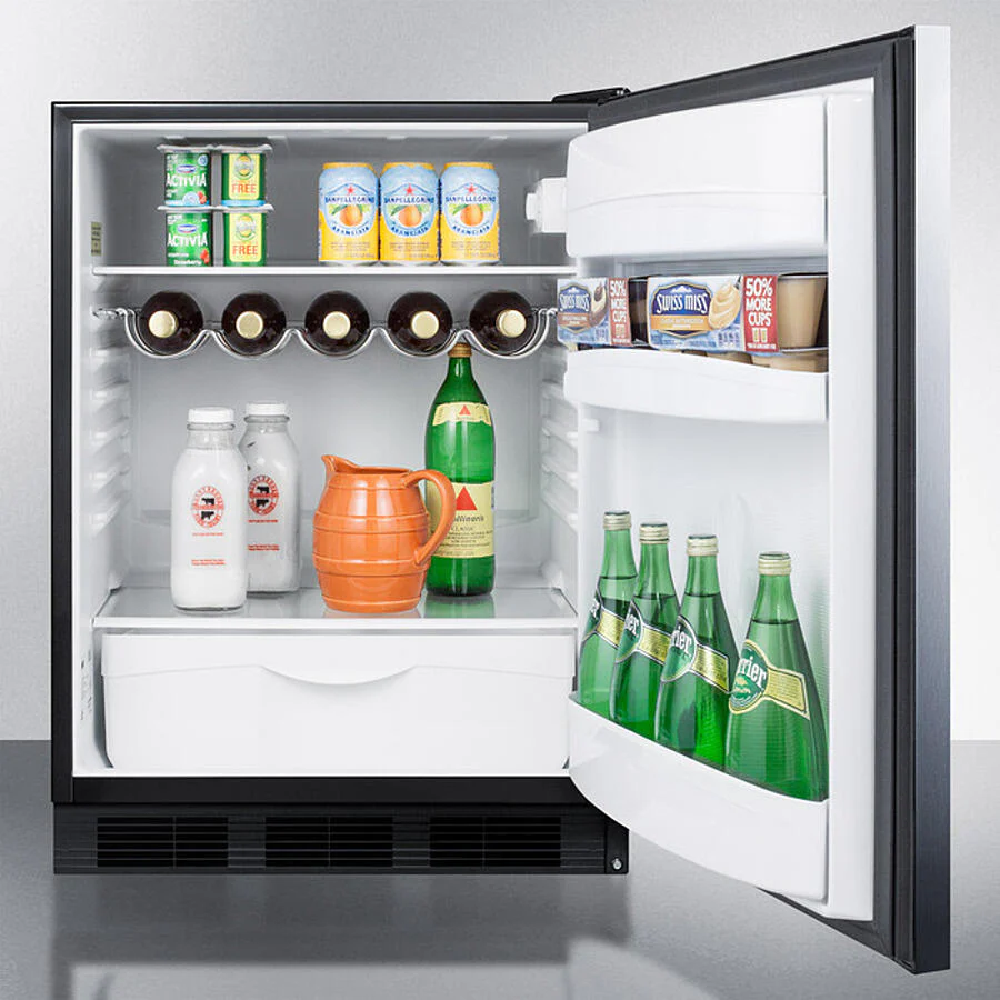 Summit FF63BKBISSHH 24" Wide Built-In All-Refrigerator - Image 4