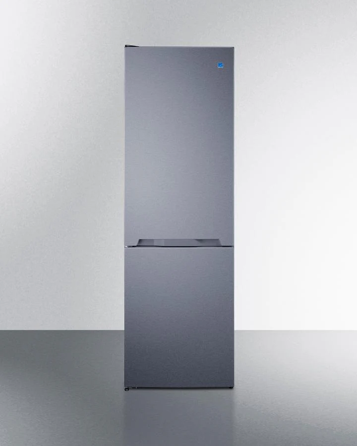 Summit FFBF124SSLHD 24" Wide Bottom Mount Refrigerator-Freezer