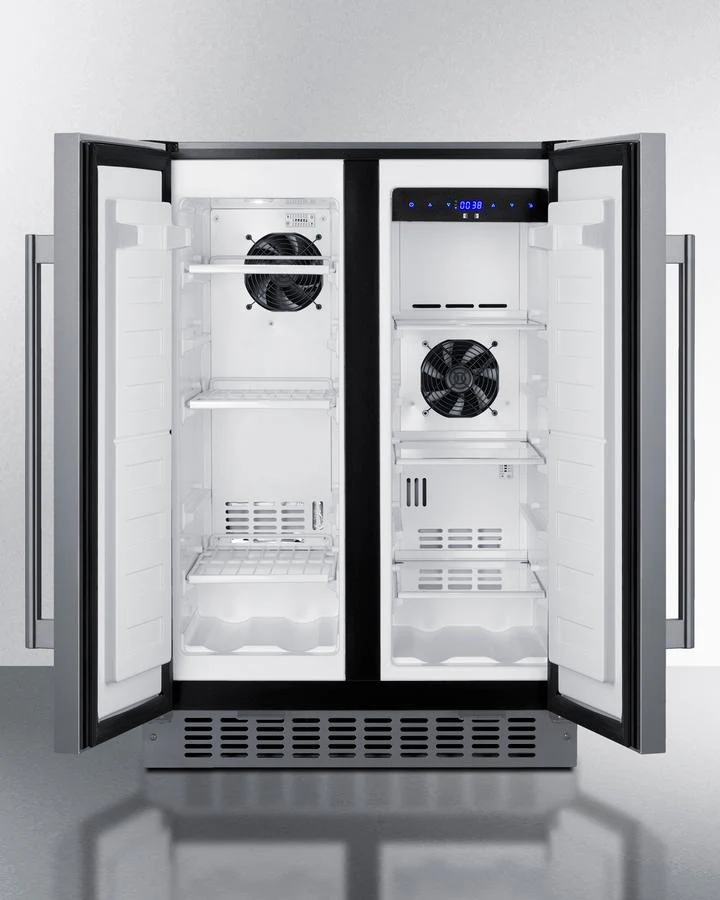 Summit FFRF24SSCSS 24" Wide Built-In Refrigerator-Freezer - Image 3
