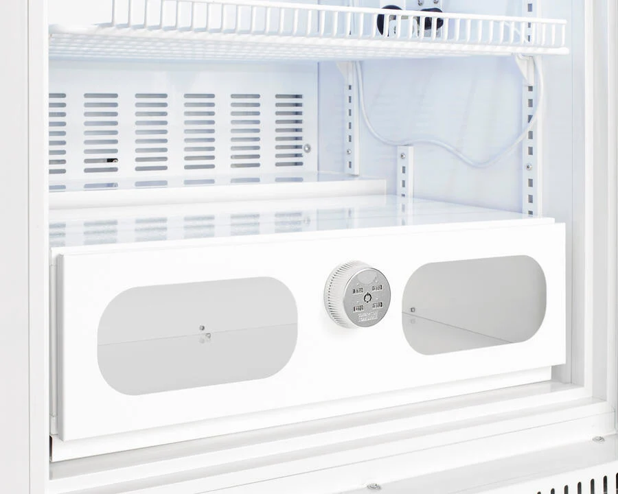 Summit LOCKBOXWKIT Interior Locking Compartment With Combination Lock And Front Windows For Use With Select Accucold And Summit Refrigerators - Image 5