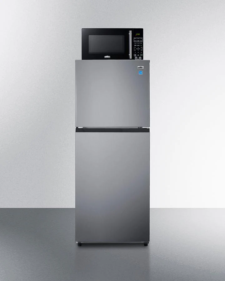 Summit MRF1089PLALHD Microwave/Refrigerator-Freezer Combination With Allocator