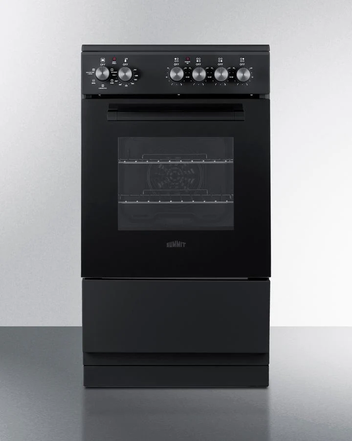 Summit REXT20BL 20" Wide Electric Smooth-Top Range - Image 2