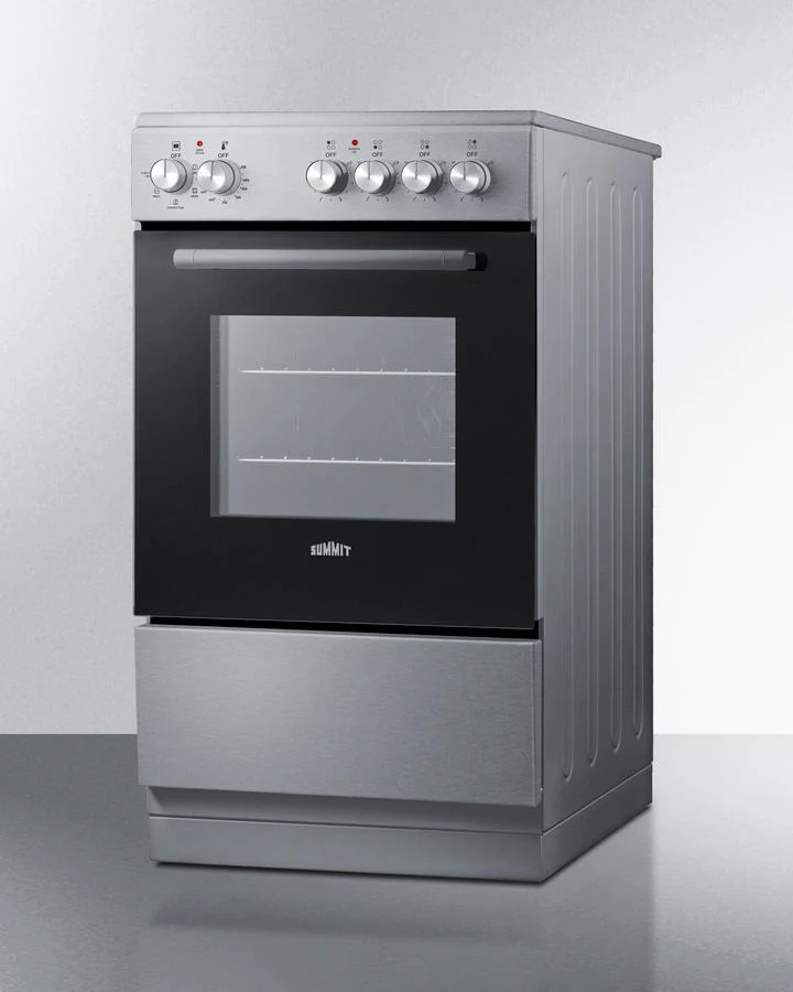 Summit REXT20SS 20" Wide Electric Smooth-Top Range - Image 3