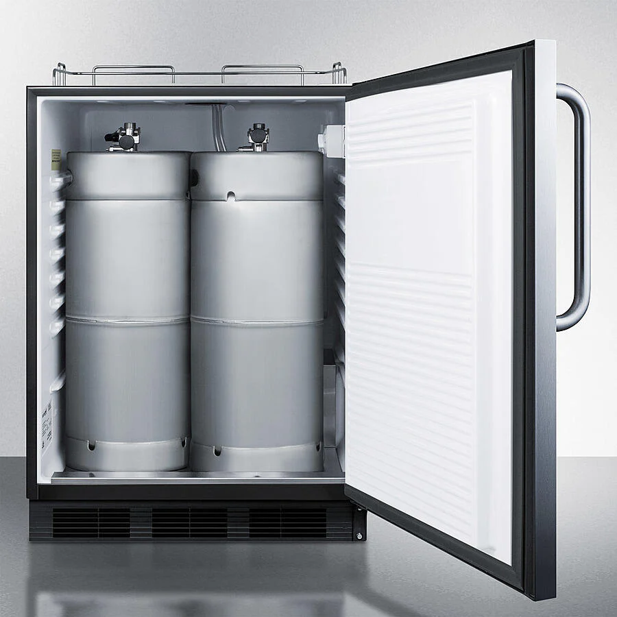 Summit SBC54OSBIADANK 24" Wide Outdoor Kegerator, Ada Compliant - Image 4