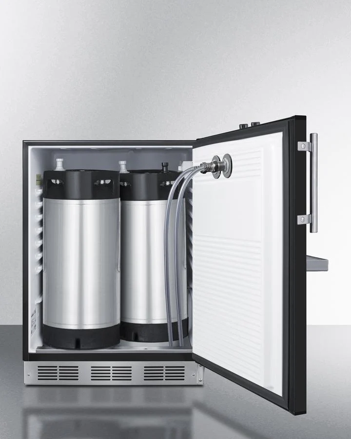 Summit SBC58BFRTPCFADA 24" Wide Front Tap Built-In Cold Brew Coffee Kegerator, Ada-Compliant - Image 2