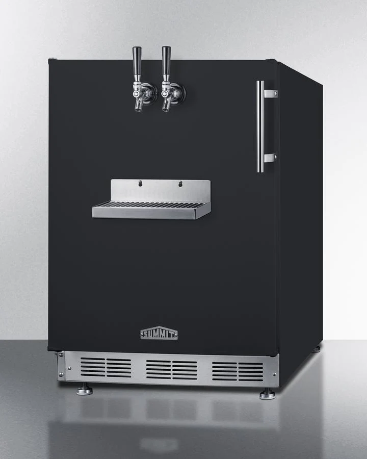 Summit SBC58BFRTPCFLHD 24" Wide Front Tap Built-In Cold Brew Coffee Kegerator - Image 6