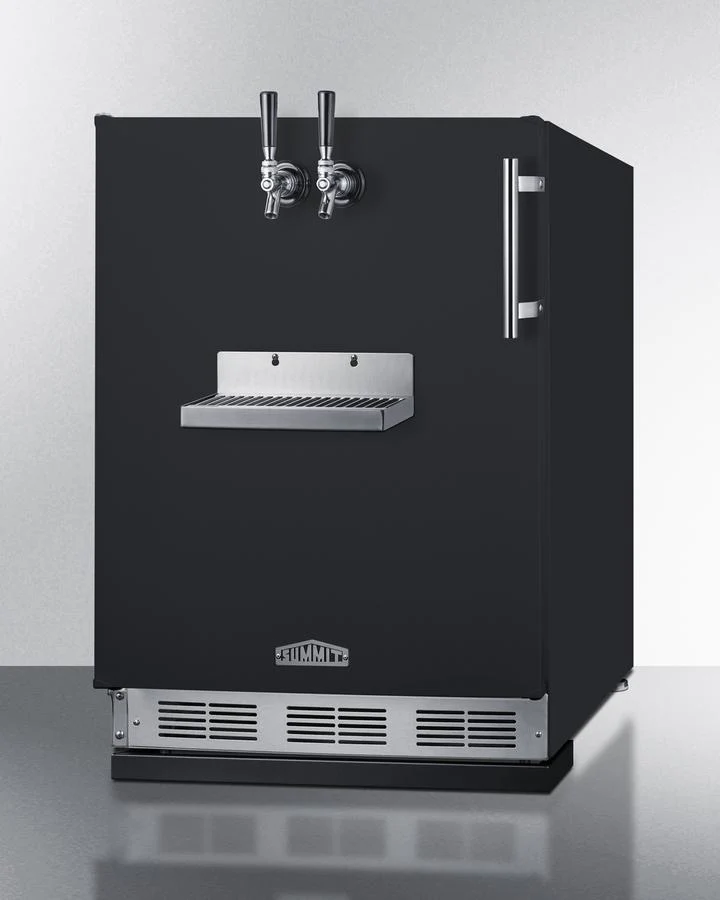 Summit SBC58BFRTPLHD 24" Wide Front Tap Built-In Beer Kegerator - Image 6