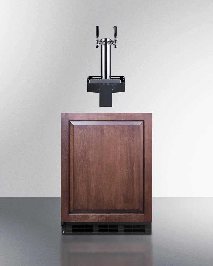 Summit SBC58BLIFFLTWADALHD 24" Wide Built-In Floating Tap Beer Kegerator, Ada-Compliant - Image 7