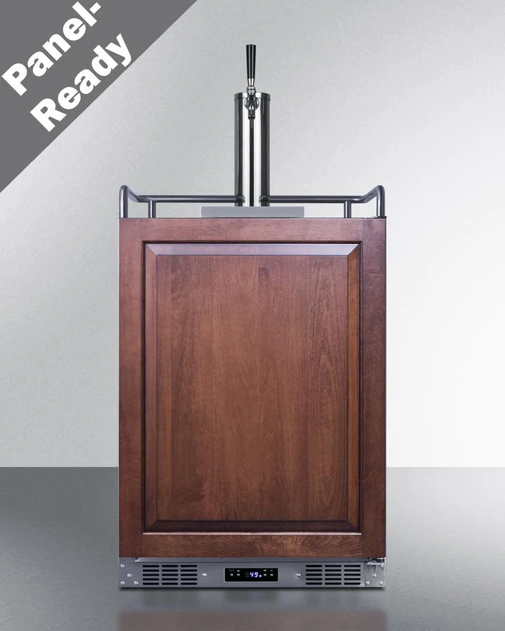 Summit SBC682PNR 24" Wide Built-In Kegerator (Panel Not Included)