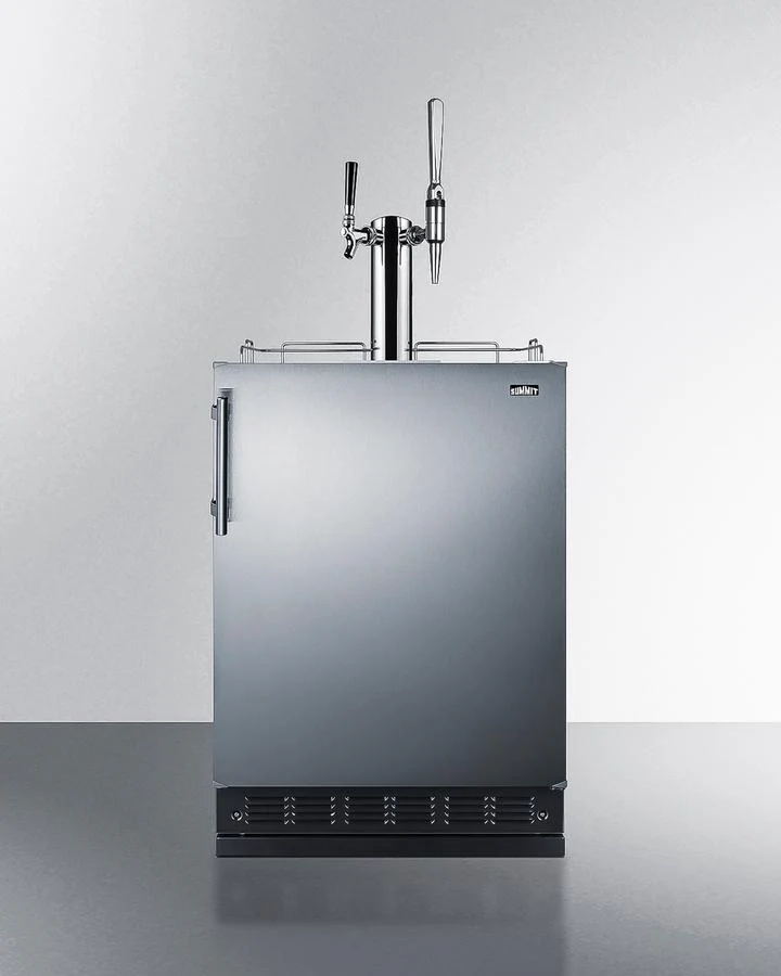 Summit SBC7BRSCM2 24" Wide Cold Brew/Nitro Coffee Kegerator