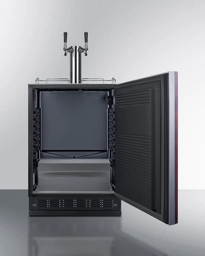 Summit SBC7BRSIF 24" Wide Beer Kegerator (Panel Not Included) - Image 6