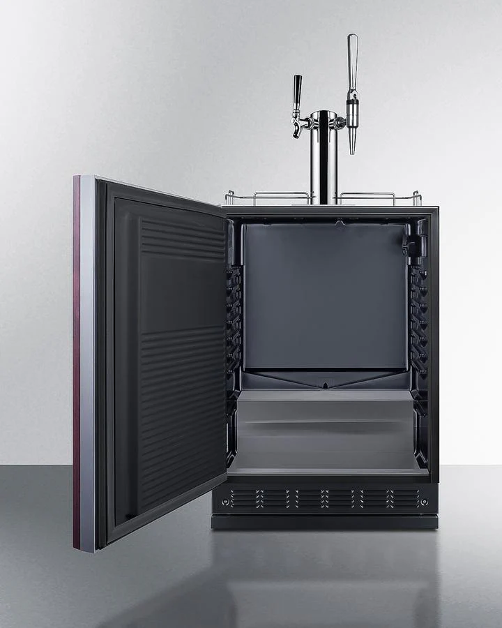 Summit SBC7BRSIFCM2LHD 24" Wide Cold Brew/Nitro Kegerator (Panel Not Included) - Image 3