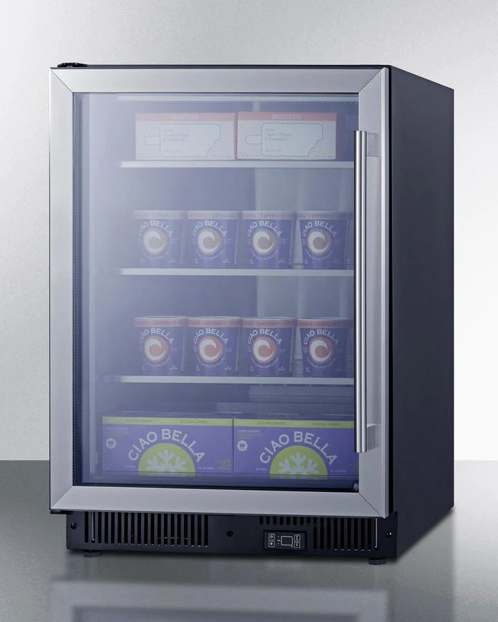 Summit SCF475LHD 24" Wide Commercial Display Freezer - Image 2