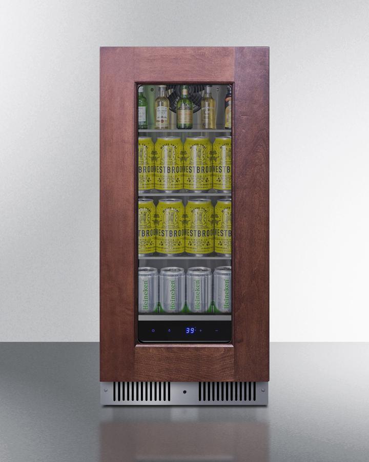 Summit SDHG1533PNR 15" Wide Built-In Beverage Center (Panel Not Included) - Image 10