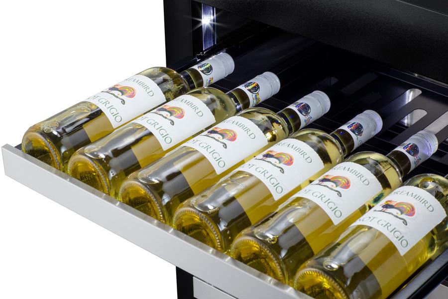 Summit SDHW2442PNR 24" Wide Built-In Wine Cellar (Panel Not Included) - Image 6
