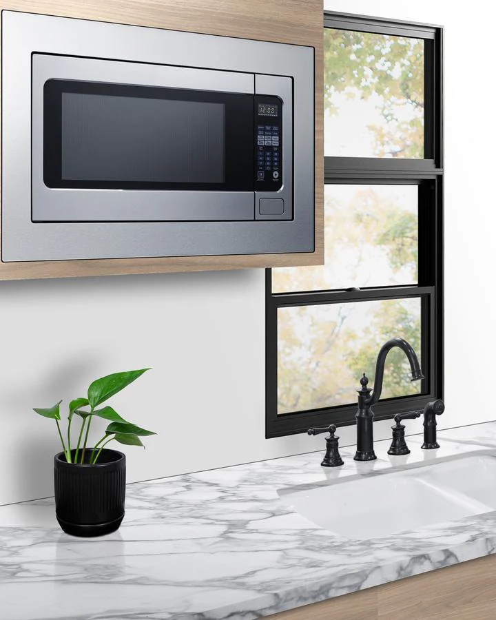 Summit TKSM30 30" Built-In Microwave Trim Kit - Image 2