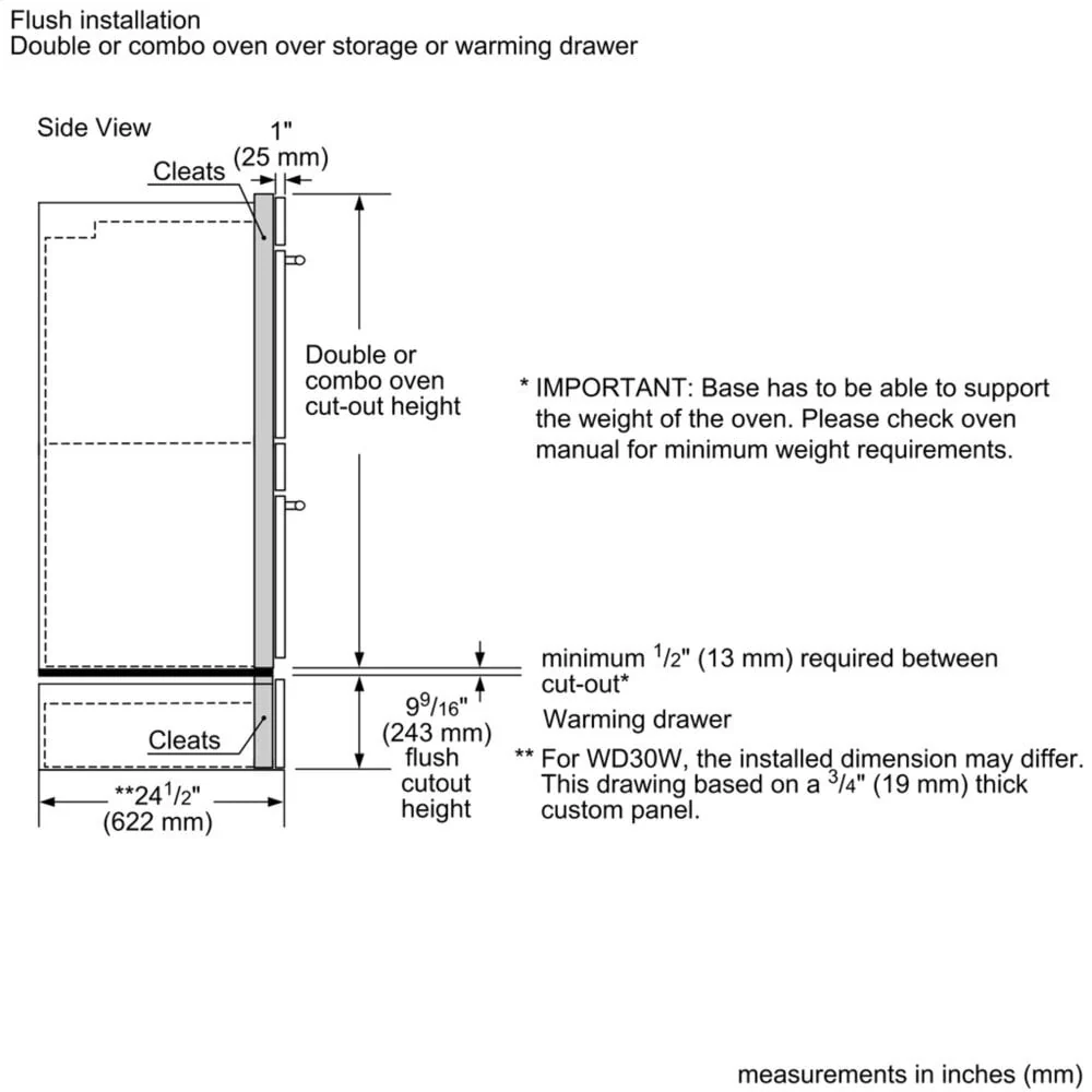 Thermador ME302YP Double Wall Oven 30'' Professional Stainless Steel Me302Yp - Image 7