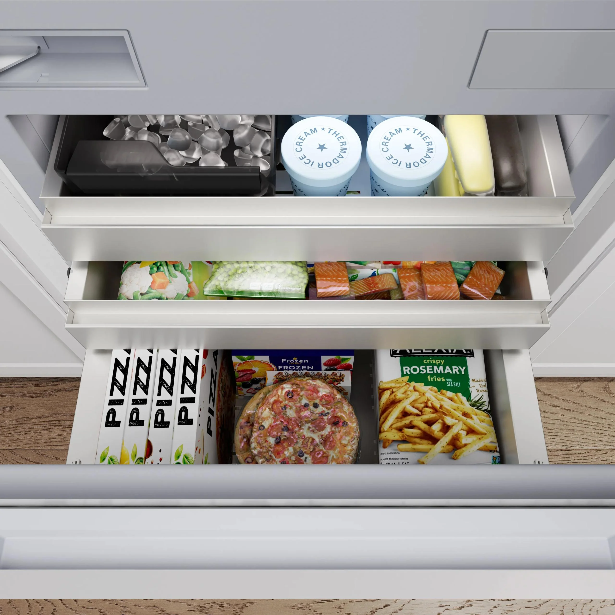 Thermador T30IB100SP Freedom® Built-In Bottom Freezer 30'' Panel Ready - Image 6