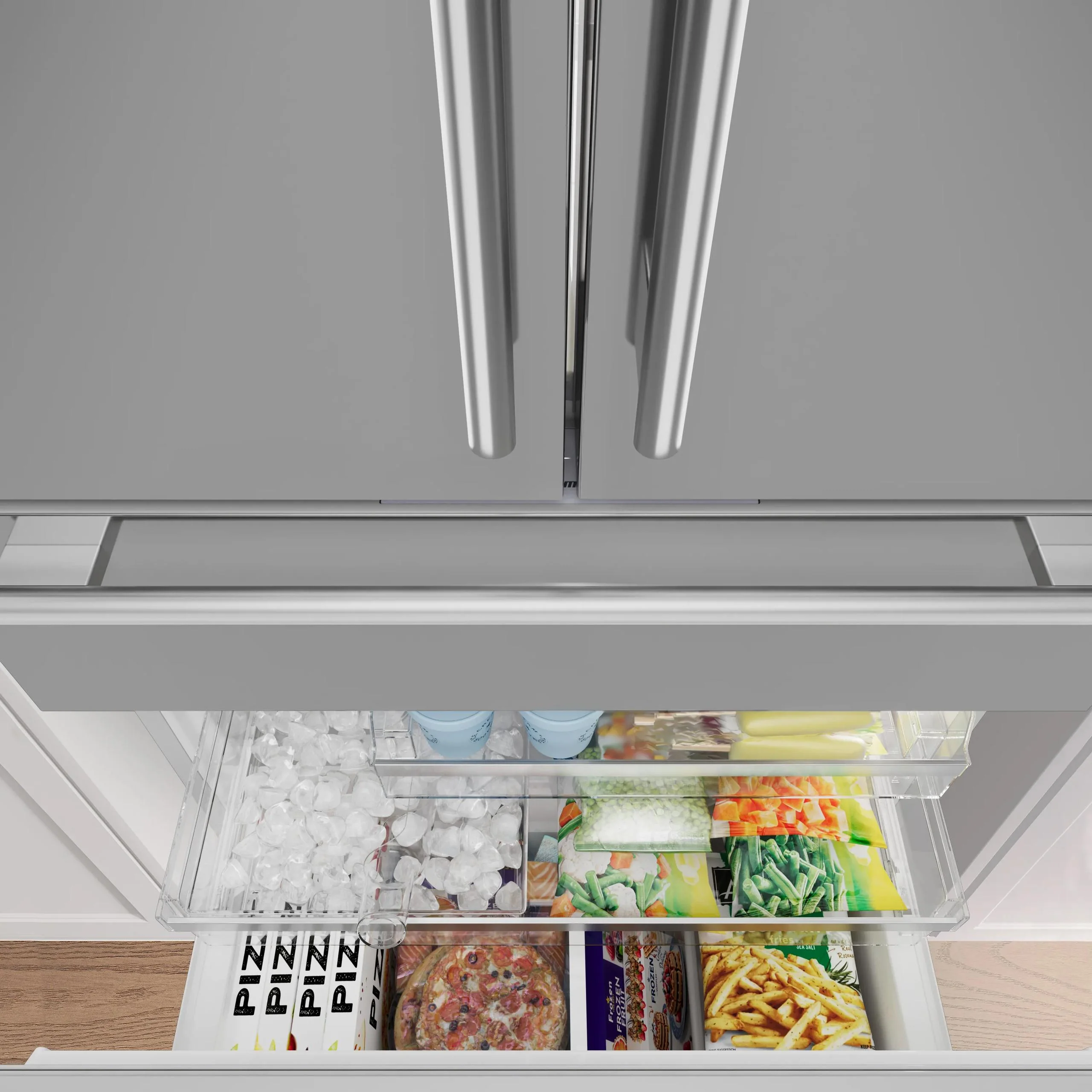 Thermador T36FL810NS Masterpiece® Freestanding French Door Bottom Mount Refrigerator 36'' Masterpiece® Stainless Steel - Image 4