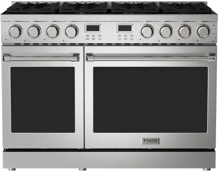 Thor Kitchen ARG48 Thor Kitchen 48-Inch Gas Range - Contemporary Professional - Arg48
