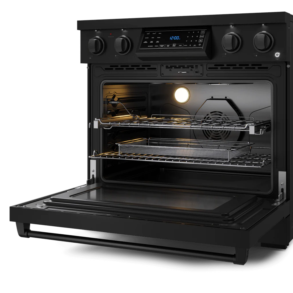 Thor Kitchen RSE36B 36 Inch Professional Electric Range With Tilt Panel Touch Control In Black Gordon Ramsay Series - Rse36B - Image 5