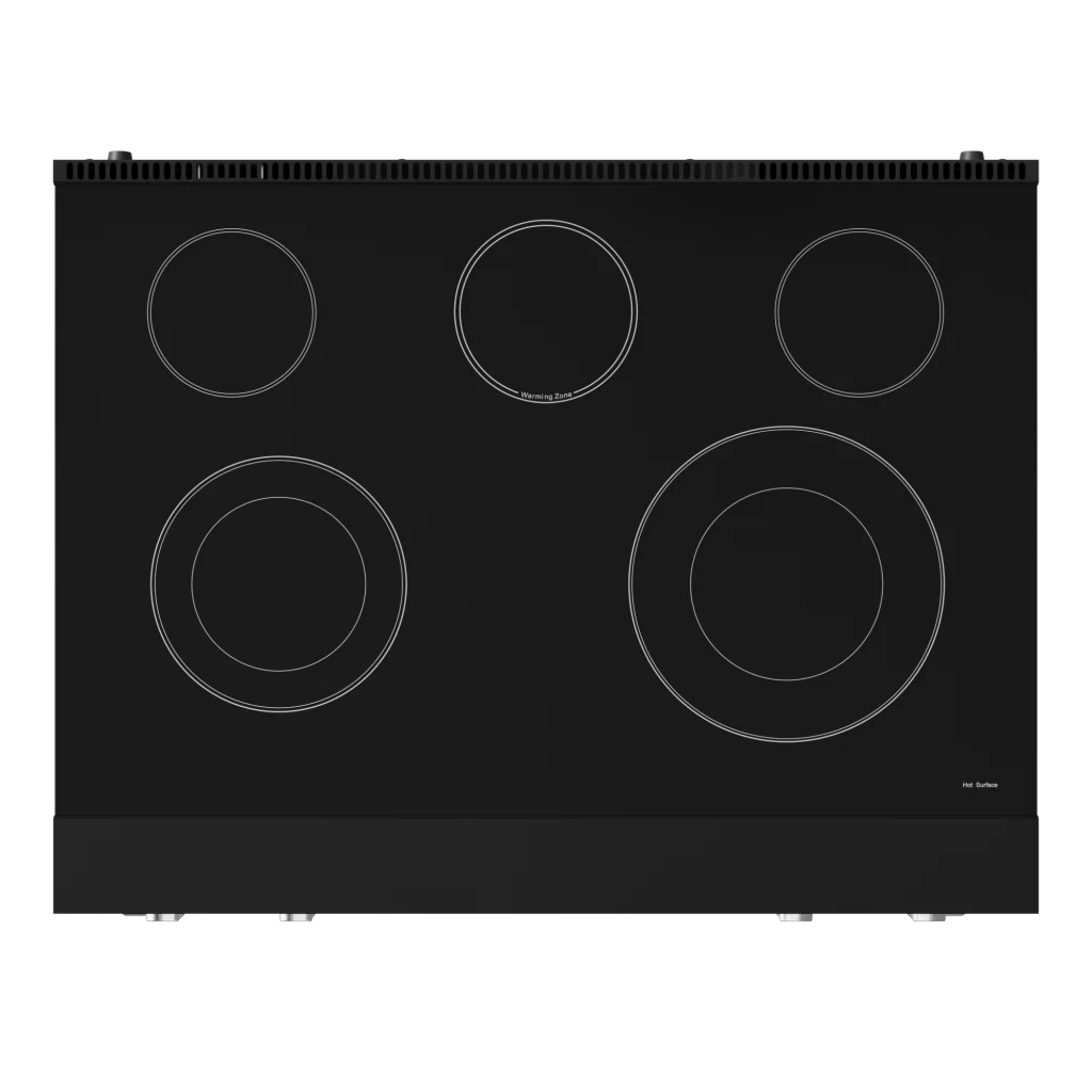 Thor Kitchen RSE36BSS 36 Inch Professional Electric Range With Tilt Panel Touch Control In Black/Stainless Steel Gordon Ramsay Series - Rse36B-Ss - Image 7
