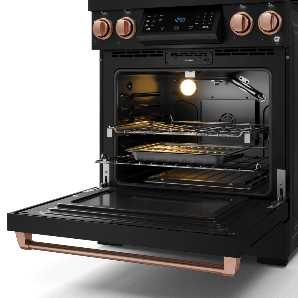 Thor Kitchen RSG30BLPRSG 30 Inch Professional Lp Range With Tilt Panel Touch Control In Matte Black/Rose Gold Gordon Ramsay Series - Rsg30Blp-Rsg - Image 5