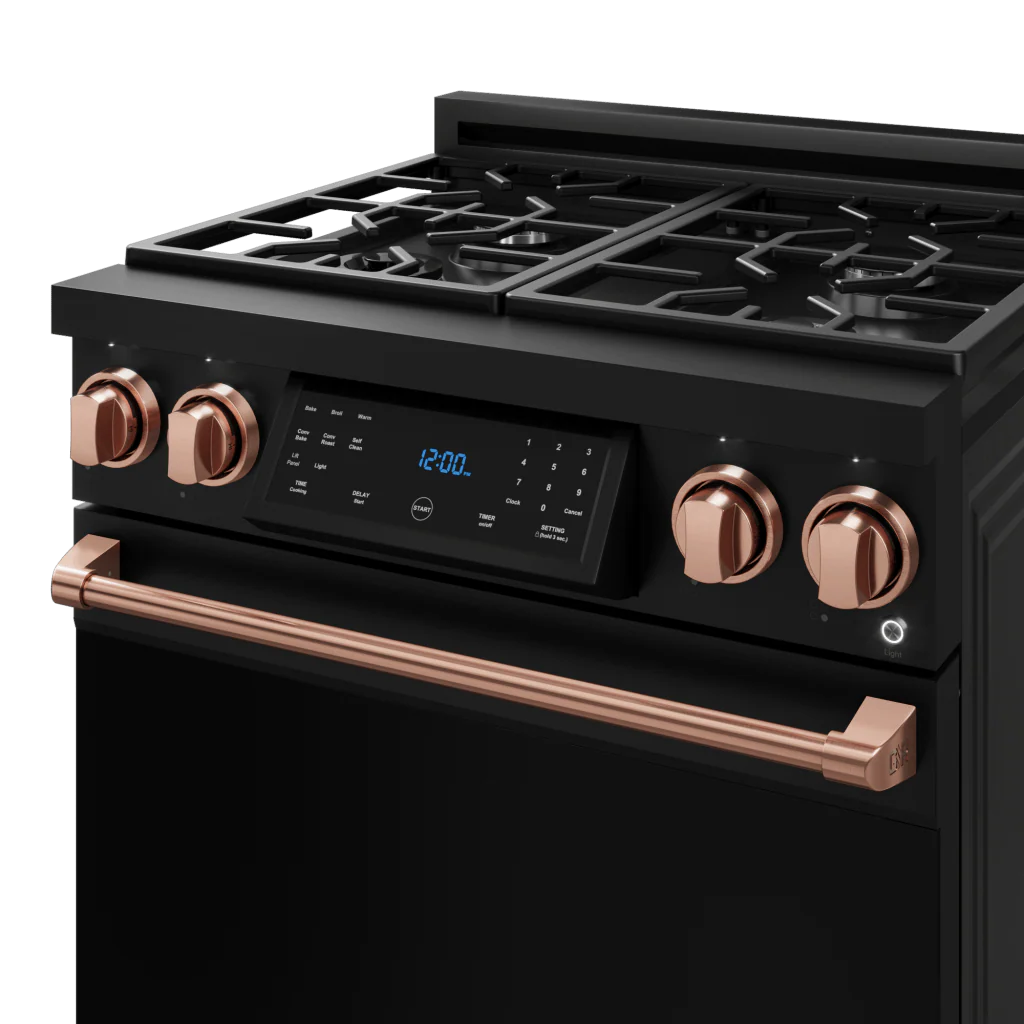 Thor Kitchen RSG30BLPRSG 30 Inch Professional Lp Range With Tilt Panel Touch Control In Matte Black/Rose Gold Gordon Ramsay Series - Rsg30Blp-Rsg - Image 6