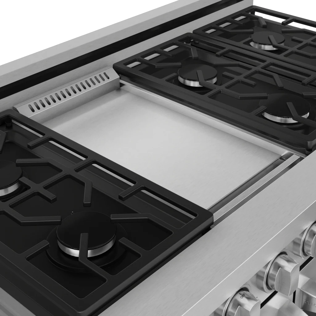 Thor Kitchen RSG48E 48 Inch Professional Gas Range With Pro-Style Knobs In Stainless Steel Gordon Ramsay Series - Rsg48E - Image 6