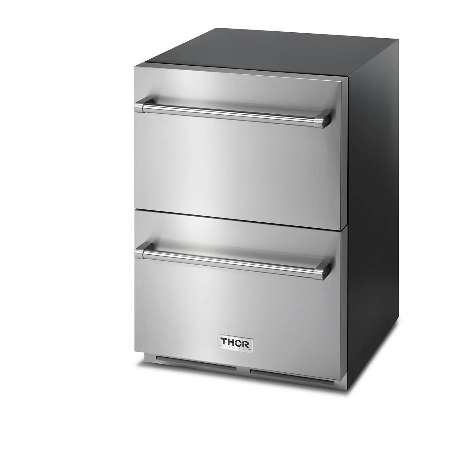Thor Kitchen TRF24U 24 Inch Indoor Outdoor Refrigerator Drawer In Stainless Steel - Image 4