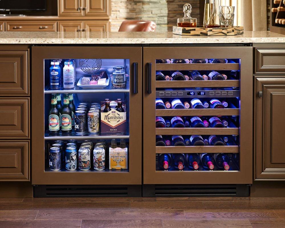 True Residential TWC15RSGC 15 Inch Single Zone Stainless Glass Door Right Hinge Undercounter Wine Cabinet - Image 13
