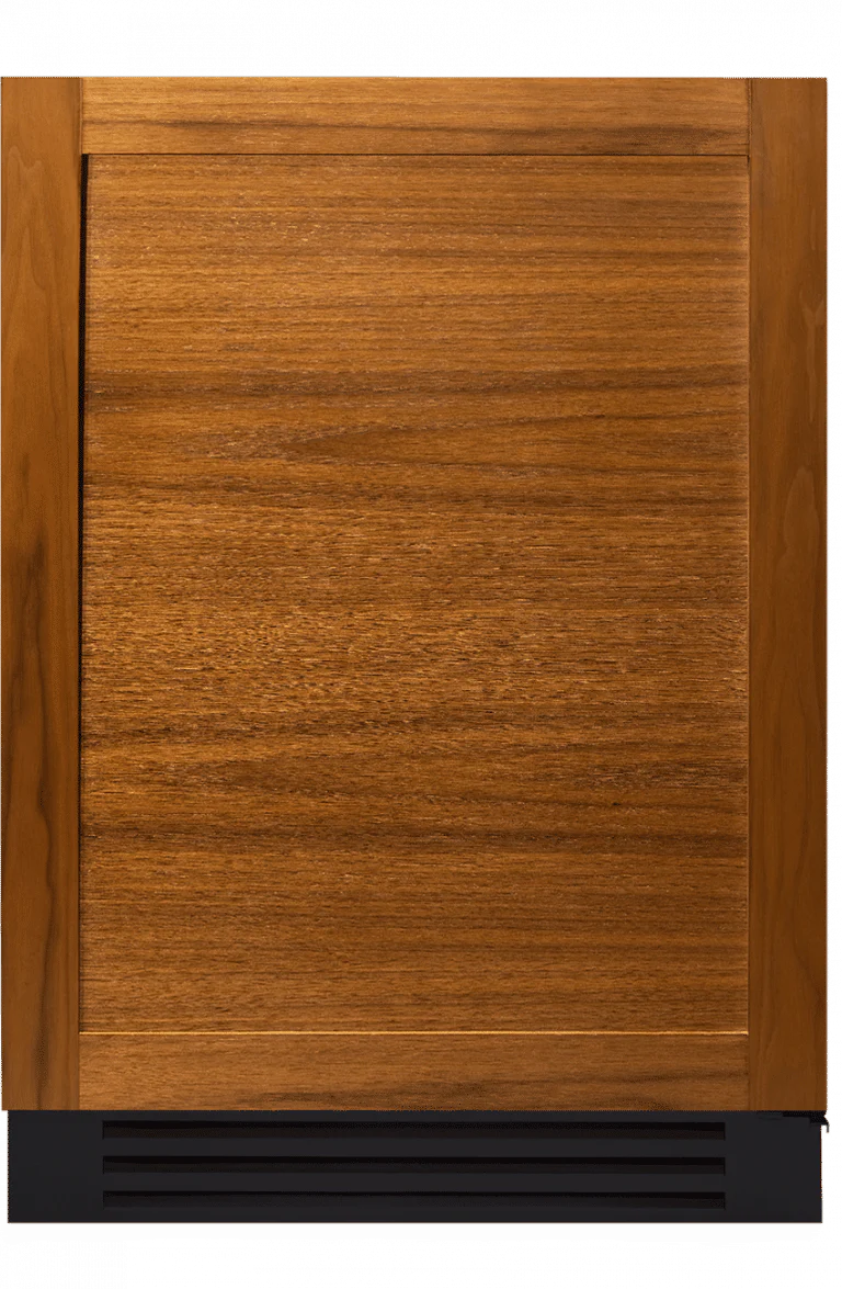 True Residential TWC24ROPC 24 Inch Single Zone Overlay Panel Door Right Hinge Undercounter Wine Cabinet