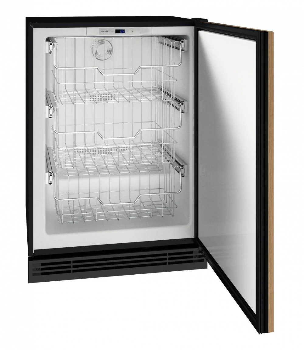 U-Line UHFZ124IS01B 24" Convertible Freezer With Integrated Solid Finish (115 V/60 Hz Volts /60 Hz Hz) - Image 2