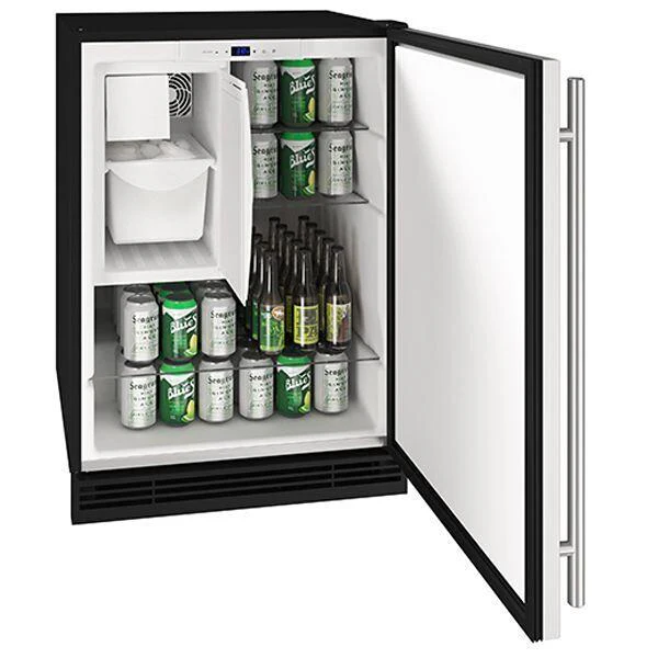 U-Line UHRI124SS01A 24" Refrigerator/Ice Maker With Stainless Solid Finish (115 V/60 Hz Volts /60 Hz Hz) - Image 3