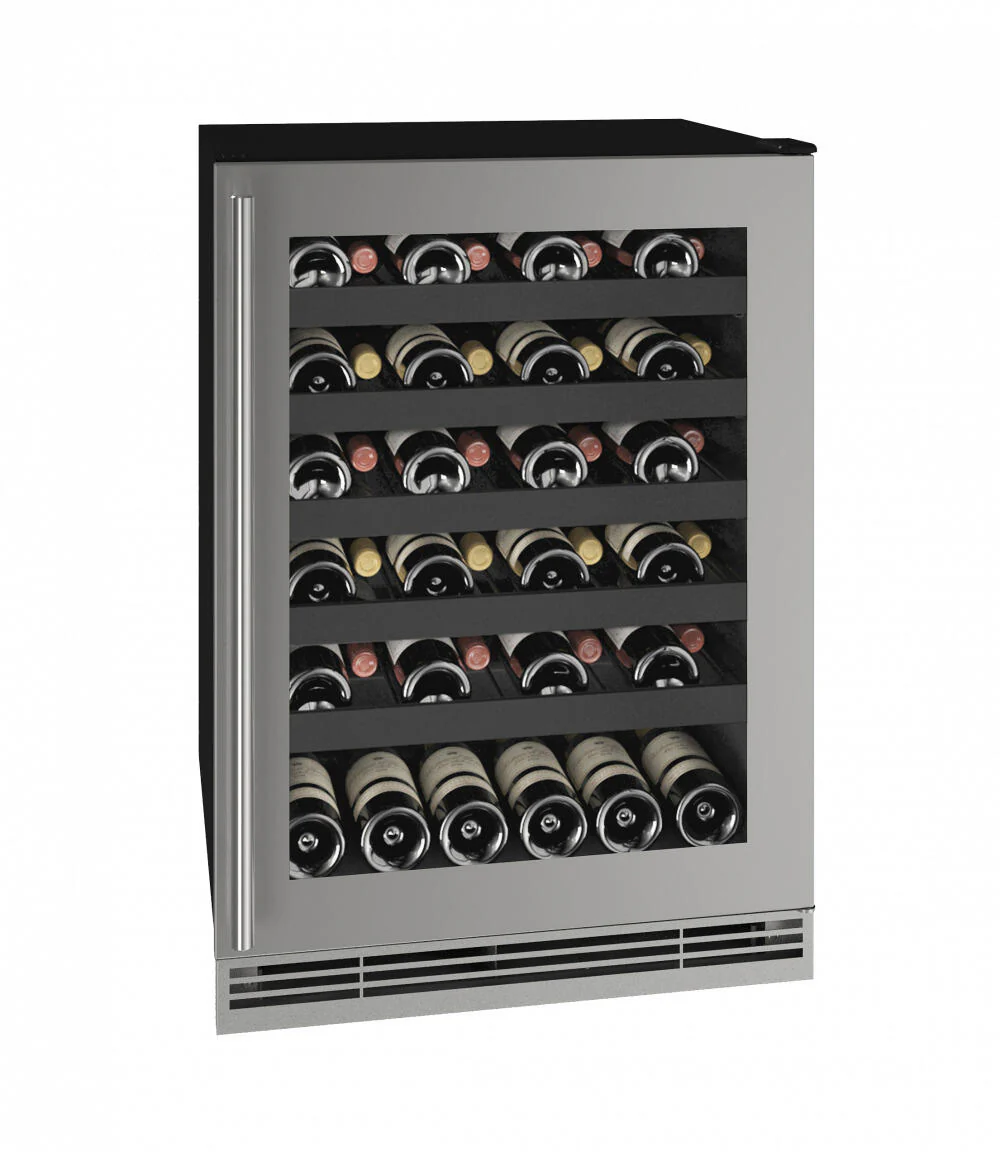 U-Line UHWC124SG01A Hwc124 24" Wine Refrigerator With Stainless Frame Finish (115V/60 Hz Volts /60 Hz Hz) - Image 3