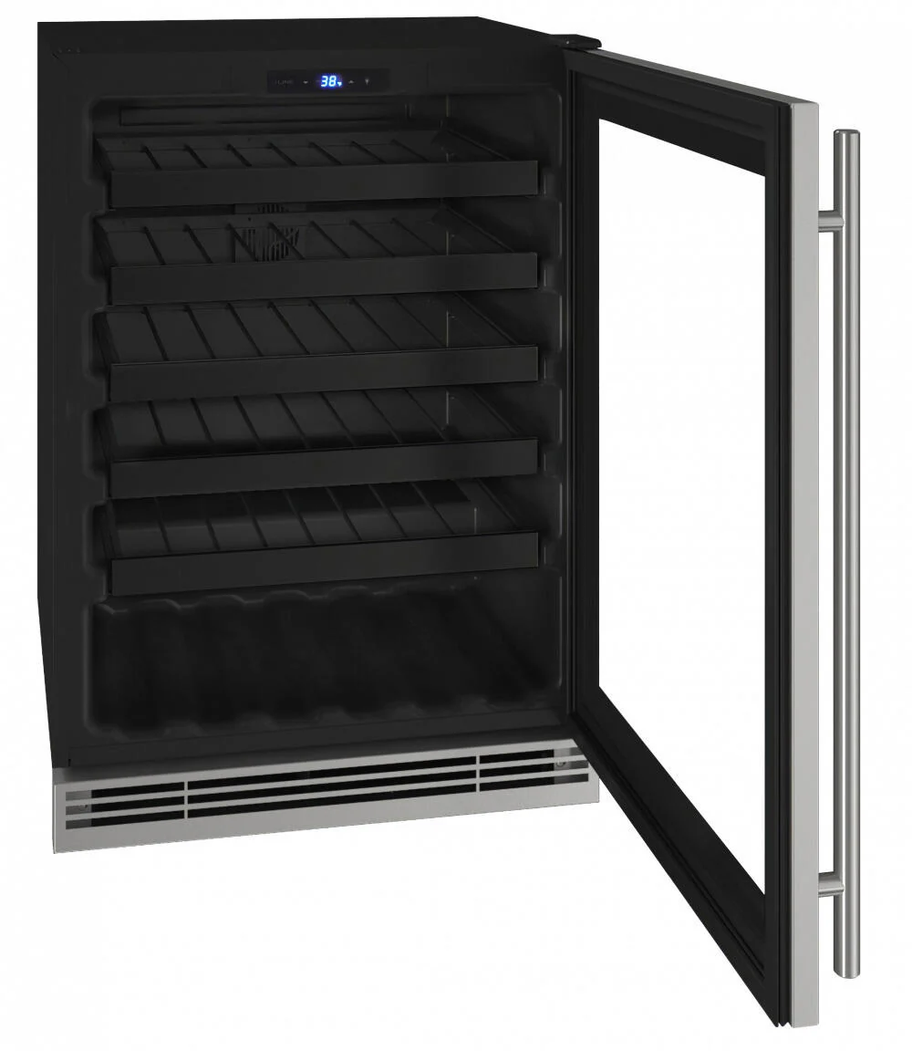 U-Line UHWC124SG01A Hwc124 24" Wine Refrigerator With Stainless Frame Finish (115V/60 Hz Volts /60 Hz Hz) - Image 4
