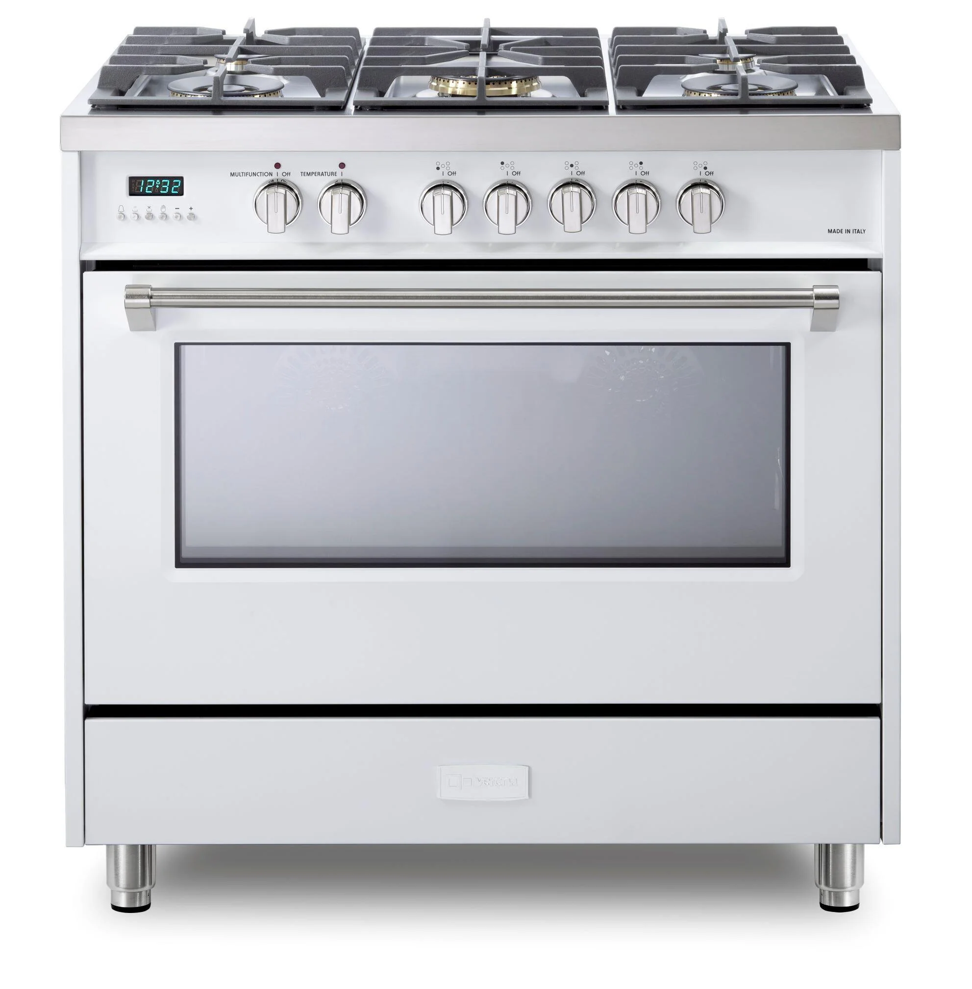 Verona VDFSGE365W White 36" Dual Fuel - Designer Series - Image 4
