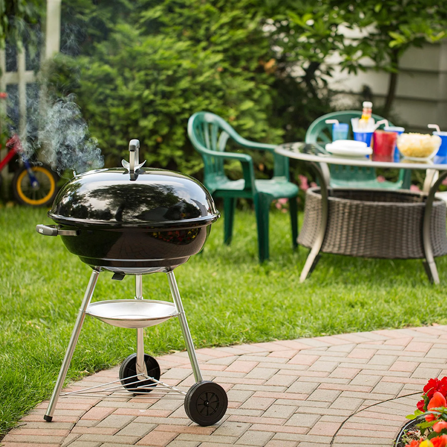 Weber 1321001 Jumbo Joe Premium Charcoal Grill 22" - Black - Image 5