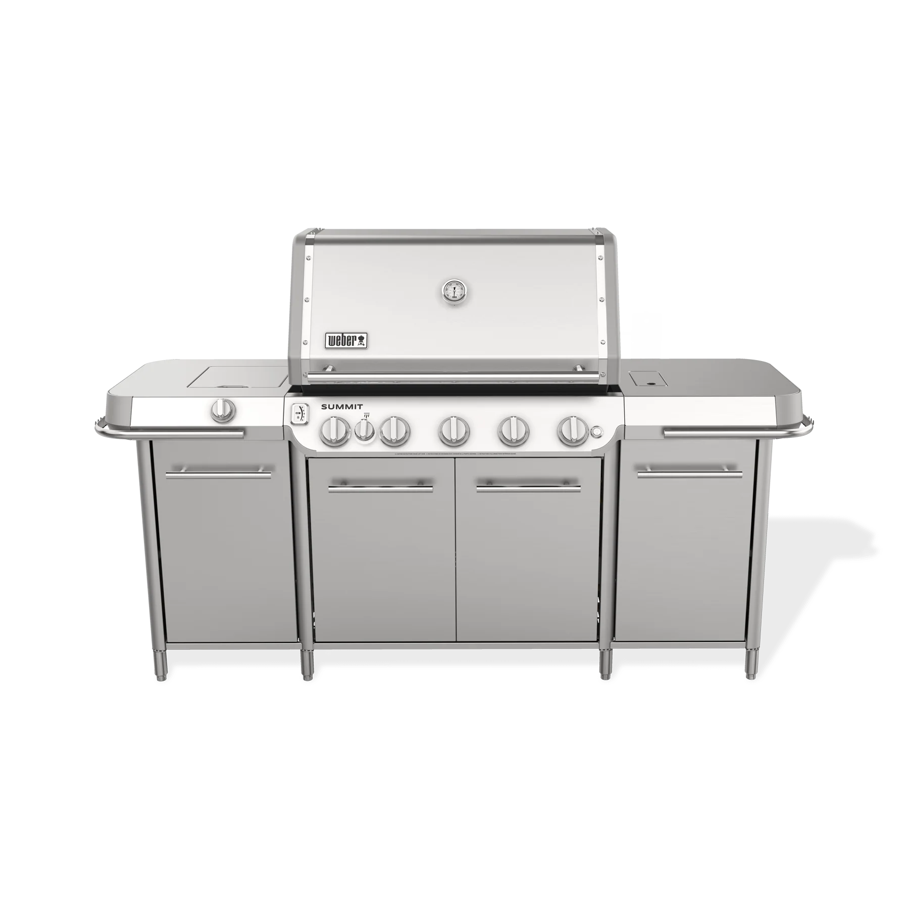 Weber 1500092 Summit® Gc38 S Grill Center (Natural Gas) - Stainless Steel